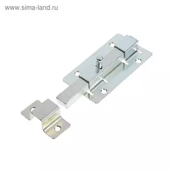 Задвижка дверная ЗД-06, цвет покрытие цинк