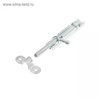 Задвижка накладная ТУНДРА ЗТ, покрытие цинк, 1 шт.