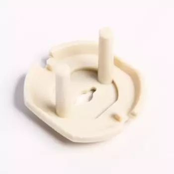 Заглушка для розетки Крошка Я, с ключом, набор 6 шт., бежевый