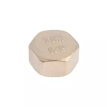 Заглушка TIM GM002, 1/2", внутренняя резьба, латунь
