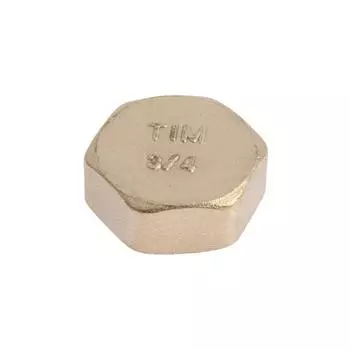 Заглушка TIM GM003, 3/4", внутренняя резьба, латунь