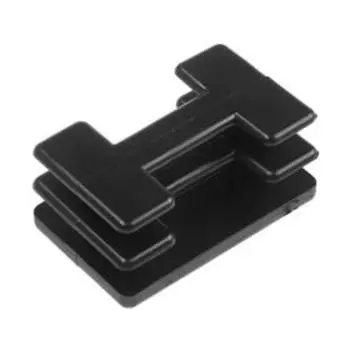 Заглушка ТУНДРА внутренняя 25×40 универсальная, черная