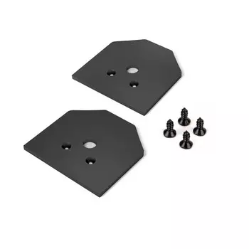 Заглушки для шинопровода в натяжной потолок, 2шт Elektrostandard, Slim Magnetic, 2.2х60х62 мм, цвет чёрный