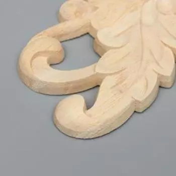 Заготовка для росписи дерево "Декоративный элемент - Узор" МH92 24х7х1 см