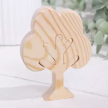 Заготовка для творчества "Фигурка дерева" 8х9,3 см