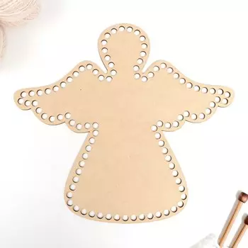 Заготовка для вязания "Ангел" донышко 27х30 см