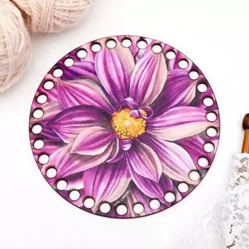 Заготовка для вязания "Круг. Цветок" 15 см