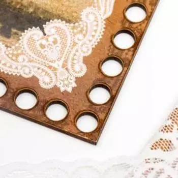 Заготовка для вязания "Квадрат. Париж" 15 см