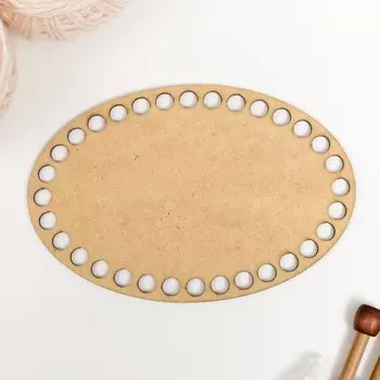 Заготовка для вязания "Овал" донышко 15х10 см