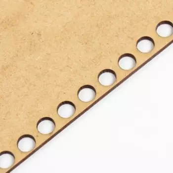 Заготовка для вязания "Прямоугольник" донышко 24х12 см