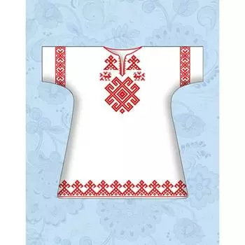 Заготовка под вышивку сорочки детской крестильной «Оберег 2»