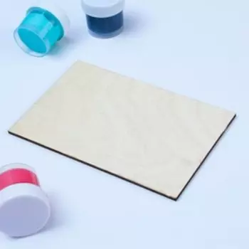 Заготовка "Прямоугольник", набор 3 штуки 15х10х0,3 см