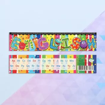 Закладка "Английский" 21,6х5 см