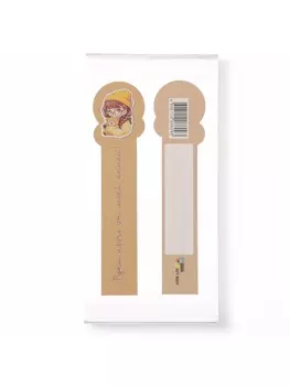 Закладка для книг, бежевый, 16.54 см «Аниме»