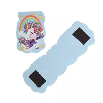 Закладка на магните "Единорог рокер"