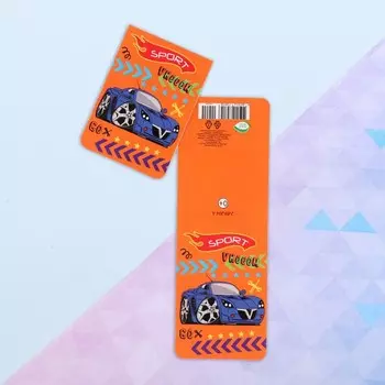 Закладка на магните "Машина" 6х8,2 см