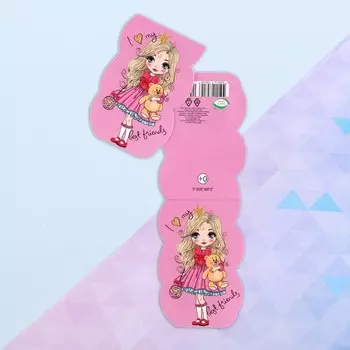 Закладка на магните "Принцесса" 6х8,2 см