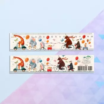 Закладка "Велопрогулка" 21,6х5 см