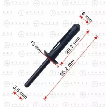 Заклепка Chrysler 06506007AA