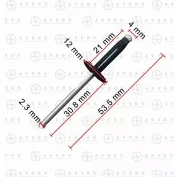Заклепка Mazda TK2150355
