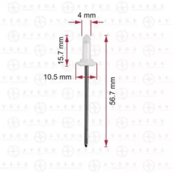 Заклепка Toyota 7554751021