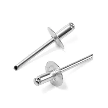 Заклёпки ТУНДРА krep, вытяжные, алюминий-сталь, 4.88 мм, неокрашенные, 250 шт.