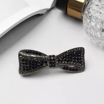 Заколка - автомат для волос «Бриони», бант объём, 6.5 см