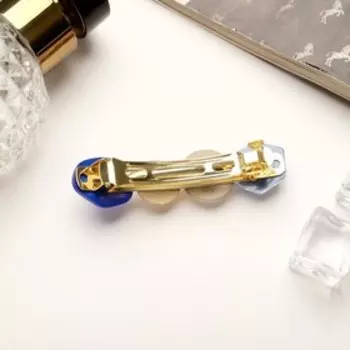 Заколка - автомат для волос «Гроссо», бусинка, 1.77 см