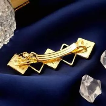 Заколка-автомат для волос "Индира" ромбики, 7,5 см