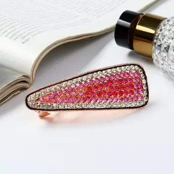 Заколка-автомат для волос «Сильвия», геометрия, 9 см