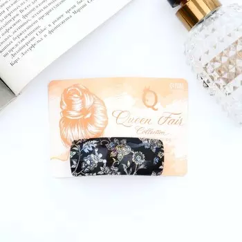 Заколка-автомат для волос "Вета" цветы, 6 см, микс