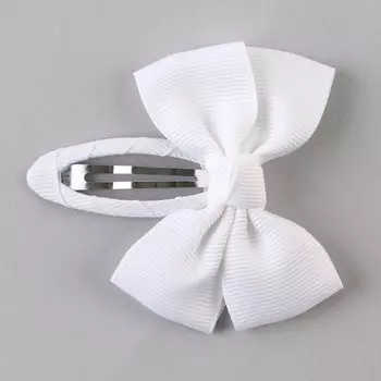 Заколки для волос с бантом «Щелкни пальцами», 1 х 2,5 х 6,5 см