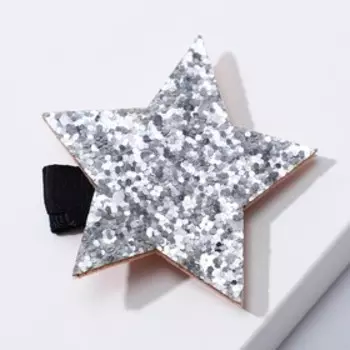 Заколка-звёздочка для волос «Самая красивая девочка», 5,5 х 1 см
