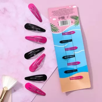 Заколки для волос «Все самое лучшее тебе!», 7 шт, 5 х 1 х 0,1см