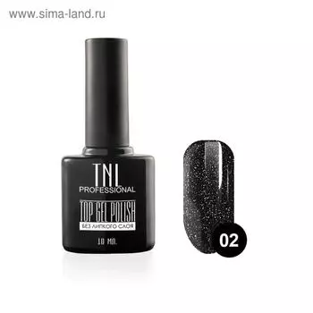 Закрепитель для гель-лака TNL Glow Secret, с шиммером №2, 10 мл