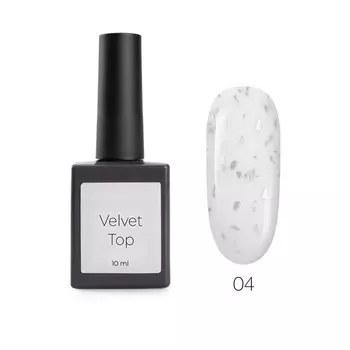 Закрепитель матовый для гель-лака с блёстками TNL Smuzi, №04, 10 мл