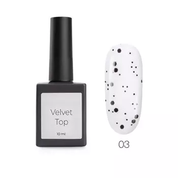 Закрепитель матовый для гель-лака с блёстками TNL Smuzi, №03, 10 мл