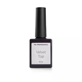 Закрепитель матовый для гель-лака TNL Velvet, 10 мл