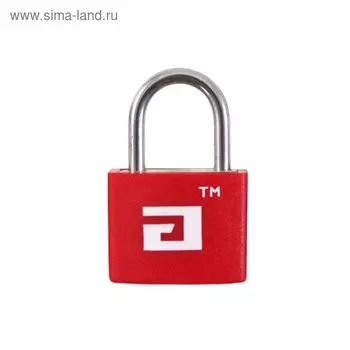 Замок для чемоданов "АЛЛЮР" ВС1Л-20, d=2.8 мм, красный