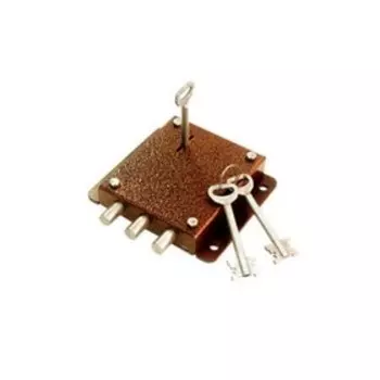 Замок гаражный "Элтех", ЗГС-95, правый