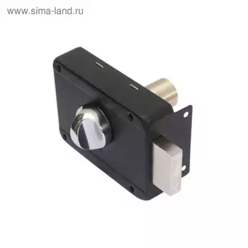 Замок накладной «АЛЛЮР» ЗН 1-1-2, 867725 мм, с/фиксатором, с/защелкой, 6 ключей