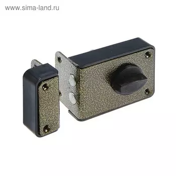 Замок накладной Димитровград «Зенит» ЗН1-3-1, 4 ключа, цвет бронза