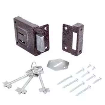 Замок накладной "Птимаш" ЗН4-1, цвет медь