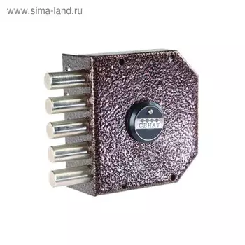 Замок накладной "Сенат", ЗНС 2"У", 073, без ответной планки, 3 ключа