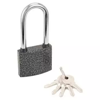 Замок навесной "АЛЛЮР" ВС1Ч-340 - Д КА под один ключ дл.дужка d=5 мм, 3 кл.