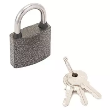 Замок навесной "АЛЛЮР" ВС1Ч-340 KA с одной секретностью d=5 мм, полимер