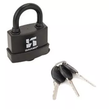 Замок навесной "АЛЛЮР" ВС1Ч- 374П KA Тип1 влагозащ. с одной секр. 3кл. D=6,5 мм