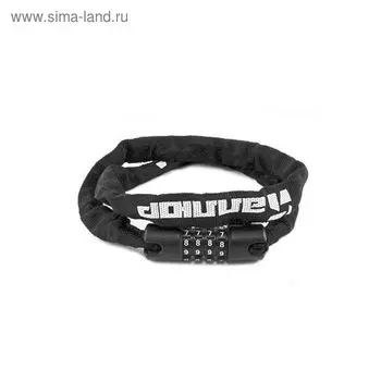 Замок навесной "АЛЛЮР" ВС-Ц 4K, с тросом, L=900 мм