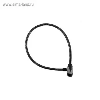 Замок навесной "АЛЛЮР" ВС-Т 15, с тросом в стальной оплётке L=1000 мм