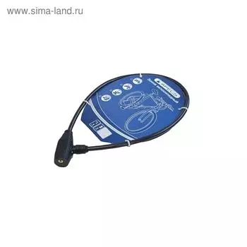 Замок навесной Apecs PD-81-65СМ, с тросом, d=8 мм